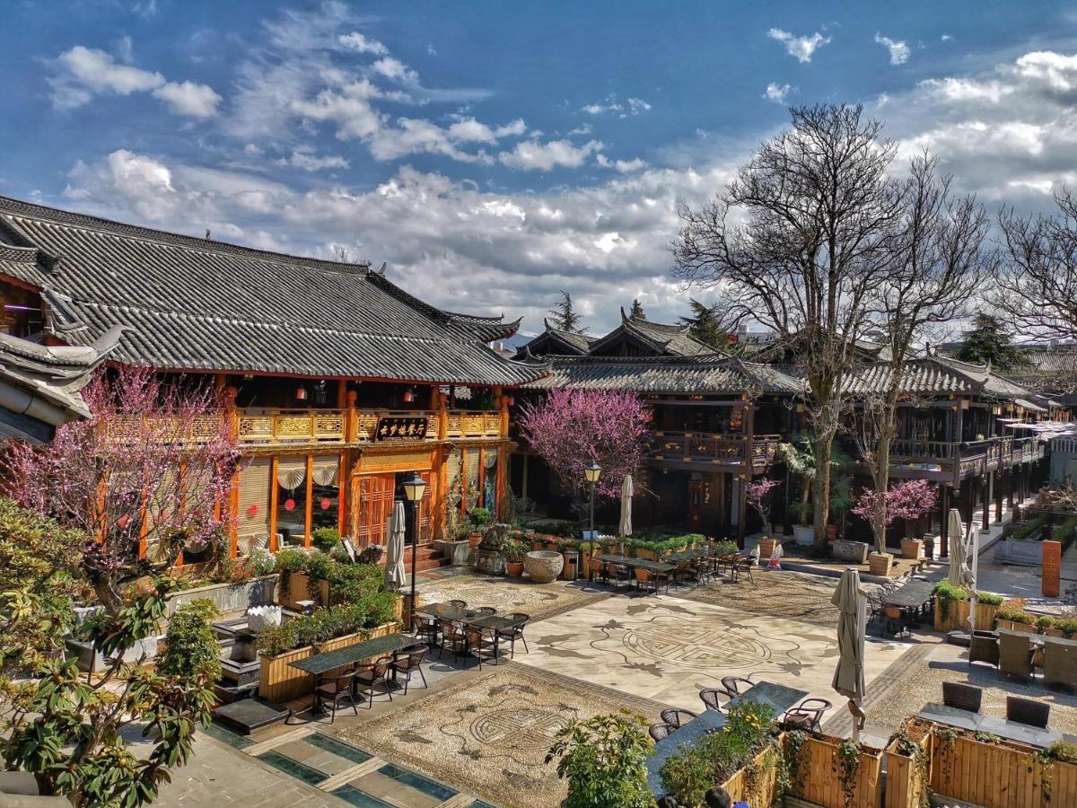 Doof Resort Hotel Лицзян Экстерьер фото